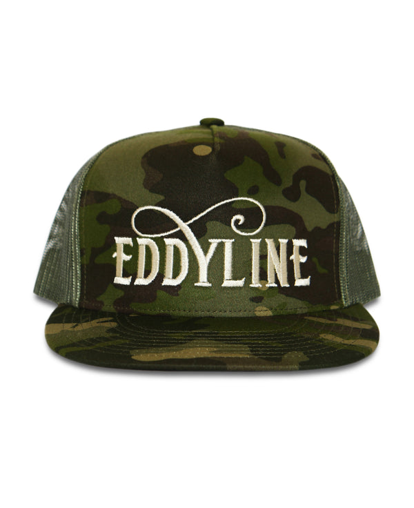 Eddyline Logo Flat Bill