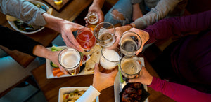 Cheers with Eddyline Beers